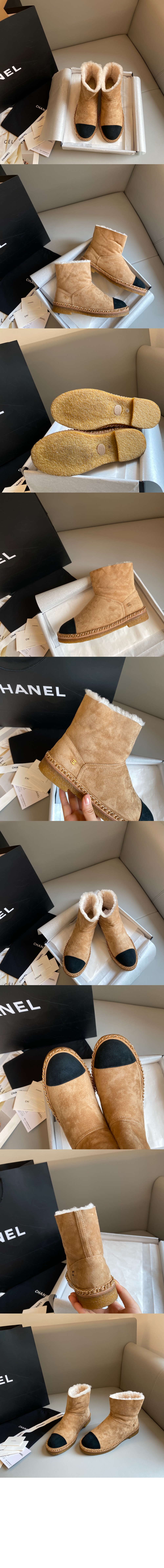 샤넬 쇼트 부츠 G34113
