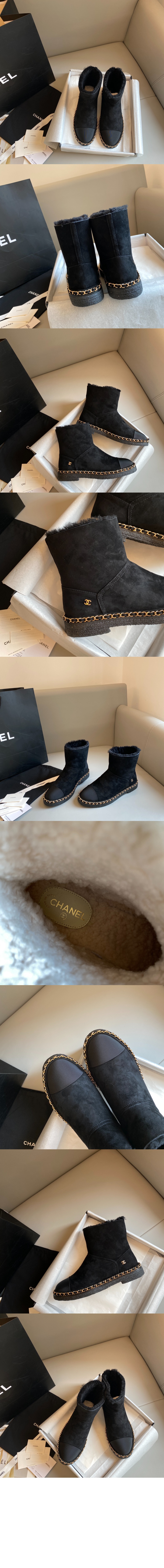 샤넬 쇼트 부츠 G34113