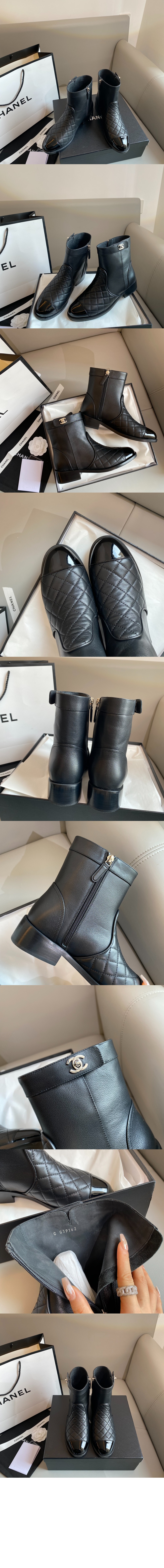 샤넬 쇼트 부츠 G36763