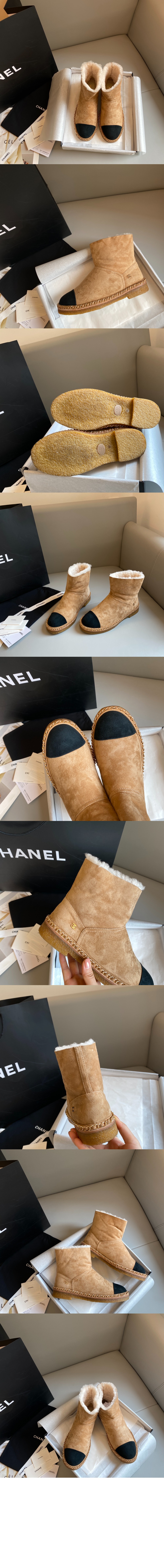 샤넬 쇼트 부츠 G34113