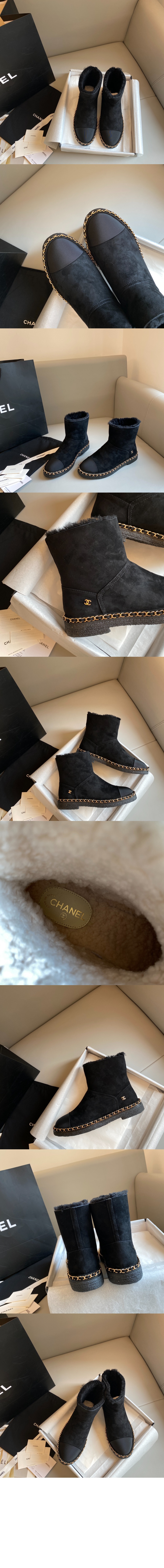 샤넬 쇼트 부츠 G34113