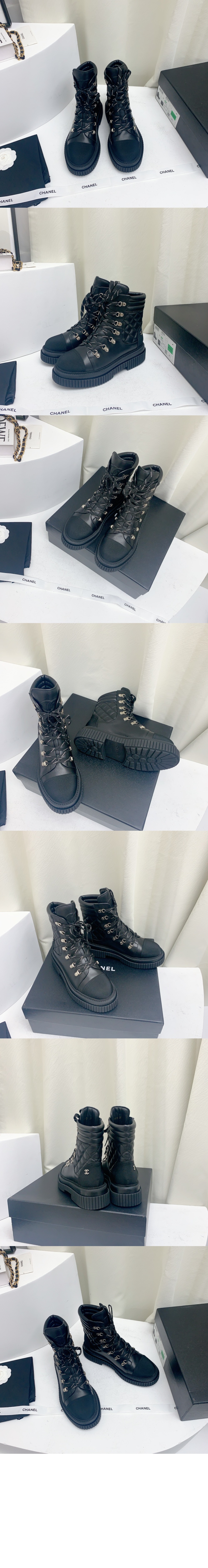 샤넬 쇼트 부츠 G37813