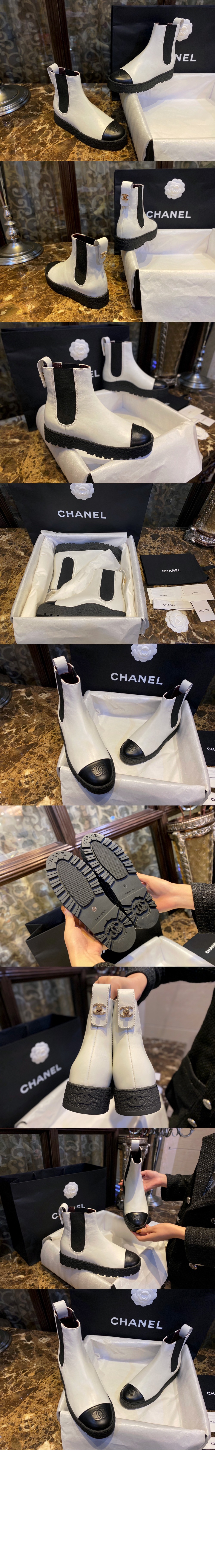 샤넬 쇼트 부츠 G37927