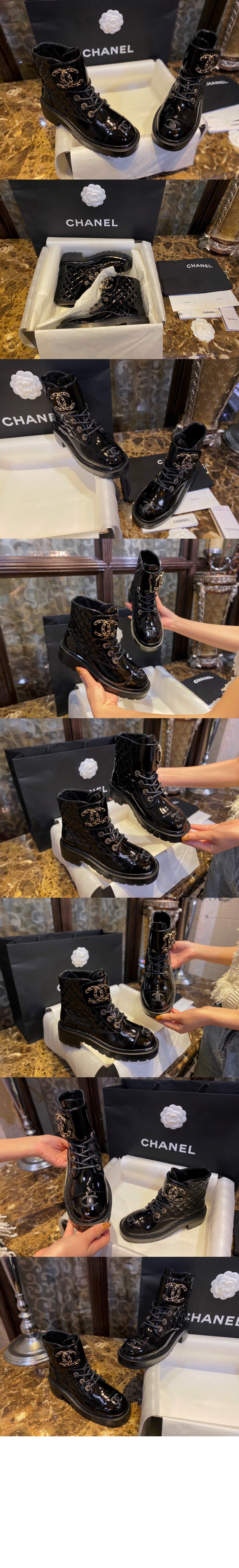 샤넬 쇼트 부츠 G36424