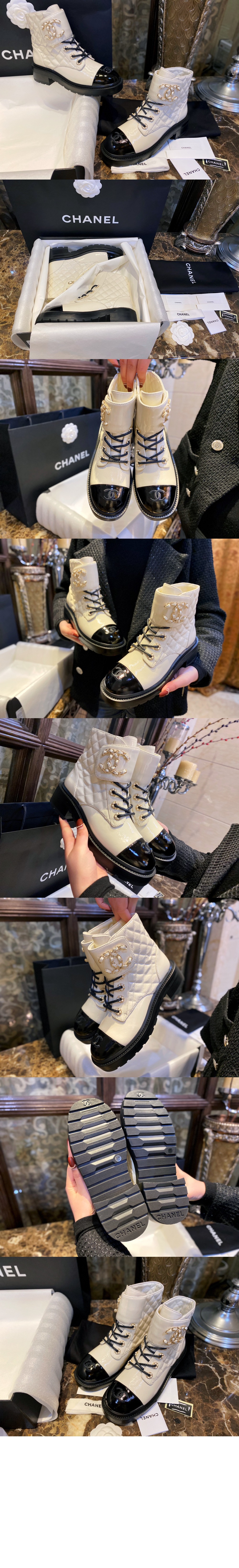 샤넬 쇼트 부츠 G36424