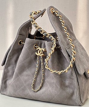 샤넬 25c 호보백 스웨이드 40