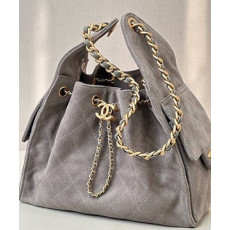 샤넬 25c 호보백 스웨이드 40