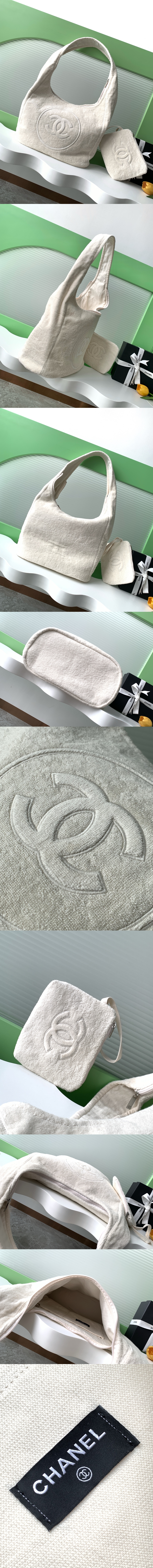 샤넬 25공방 스웨이드 투톤 숄더백 AS5635