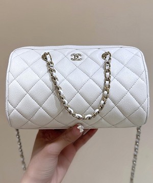 샤넬 25P 볼링백 원통백