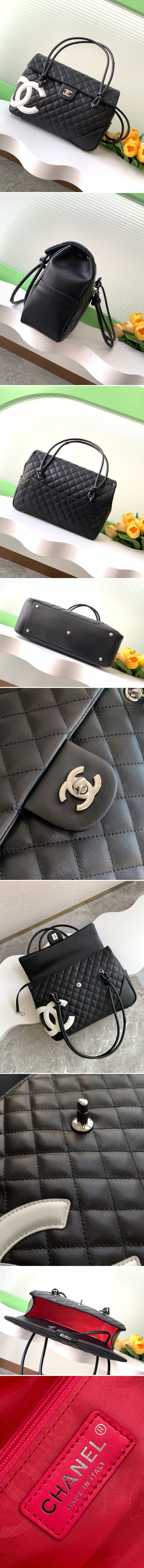 샤넬 깜봉 빈티지 탐핸들 플랩백