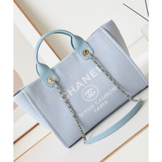 샤넬 31 RUE 믹스드 파이버 도빌백 미디엄