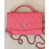 샤넬 25c 크루즈 WOC 탑핸들 미니백