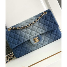 샤넬 클래식 데님 미디엄 체인백