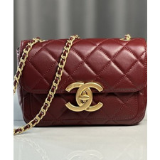 샤넬 24B 미니 램스킨 플랩 백