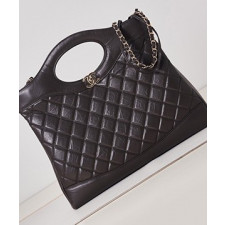 샤넬 31 라지 쇼핑백 토트백 금장