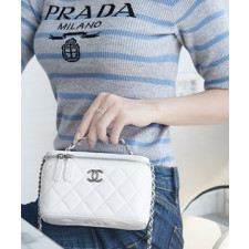 샤넬 23K 탑핸들 스몰 베니티백 AP3593