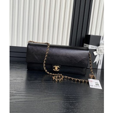 샤넬 맥시 클러치백 유관 그레인드 카프스킨 골드 32cm