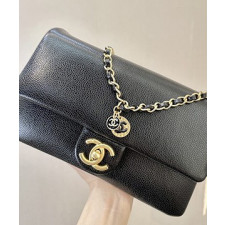 샤넬 스몰 플랩 백 그레인드 카프스킨