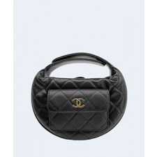 샤넬 23 뉴미니 캐비어 탑 핸들백