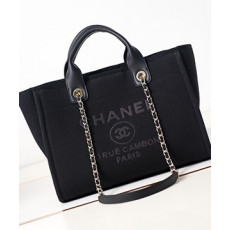 샤넬 31 RUE 믹스드 파이버 도빌백 스몰