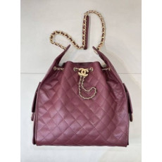 샤넬 25백 라지 버건디 42 x 36 x 15cm