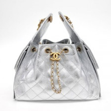 샤넬 25백 스몰 실버 금장