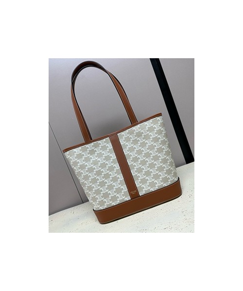 셀린느 카바스 트리옹프 캔버스 카프스킨