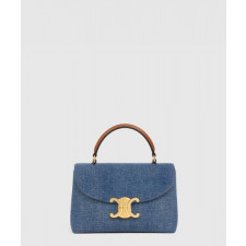 셀린느 티니노 로고 프린트 클러치 118112