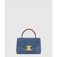 셀린느 티니노 로고 프린트 클러치 118112