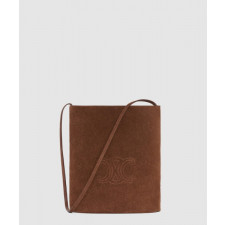 셀린느 버킷 트리옹프 엠보싱 스웨이드 카프스킨 194953