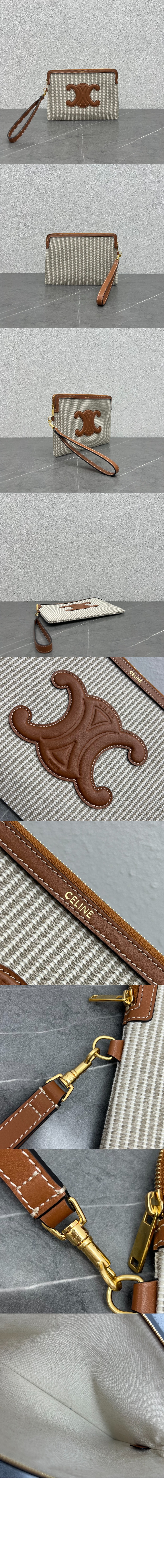 셀린느 트리오페 클러치 10J502