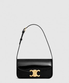 셀린느 바니시 카프스킨 숄더백 118313