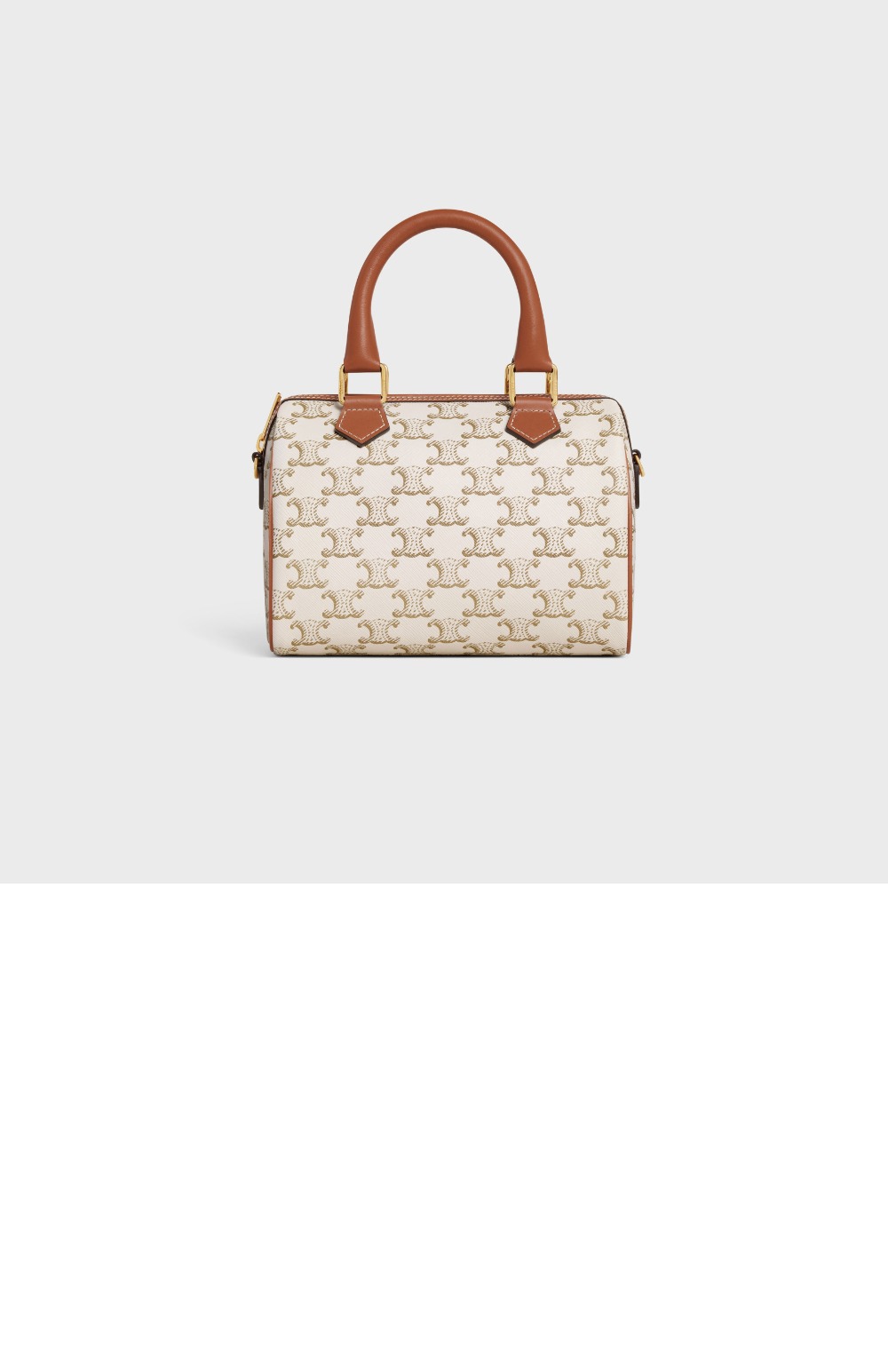 셀린느 스몰 로고 엠보 소가죽 보스턴백 113772