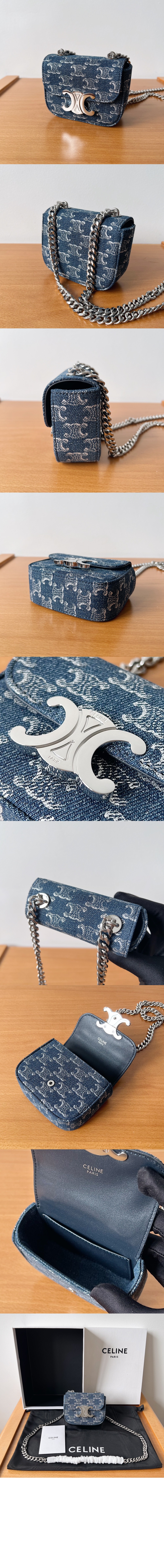 셀린느 미니 체인 클로드 10L843