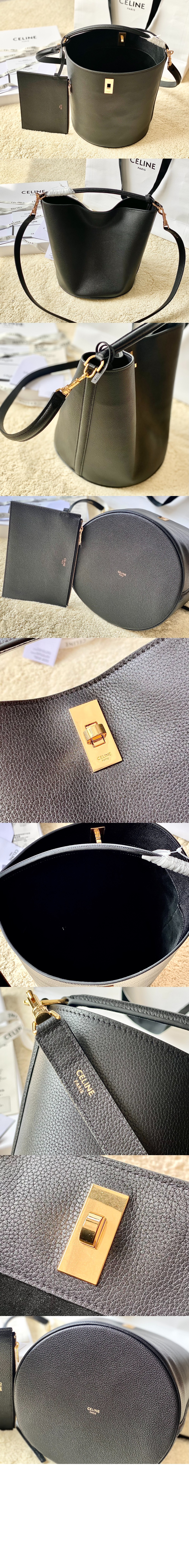 셀린느 16 버킷백 그레인드 195573