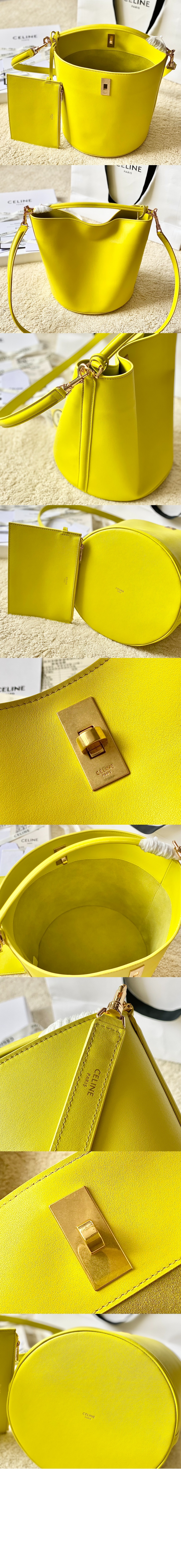 셀린느 16 버킷백 그레인드 195573