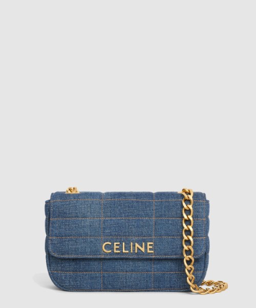 셀린느 모노크롬 마틀라세 체인 숄더백 111272