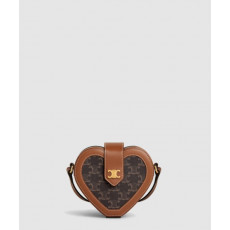 셀린느 트리오페 하트 크로스백 198212