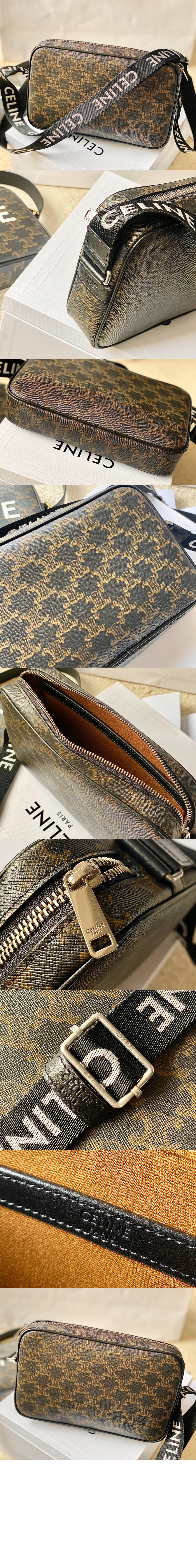 셀린느 트리오페 메신저백 197202