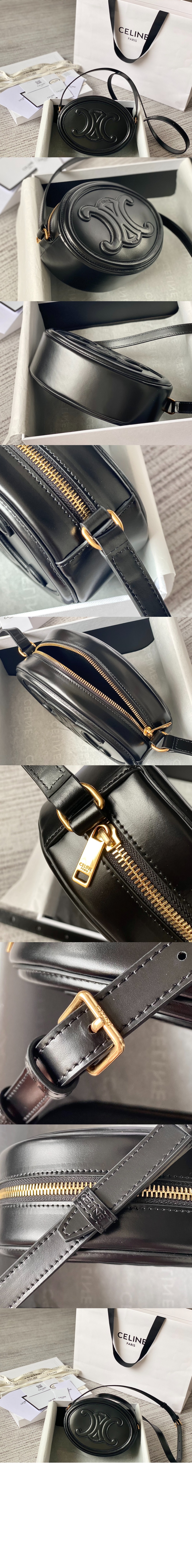 셀린느 트리오페 오벌 퀴르 198603