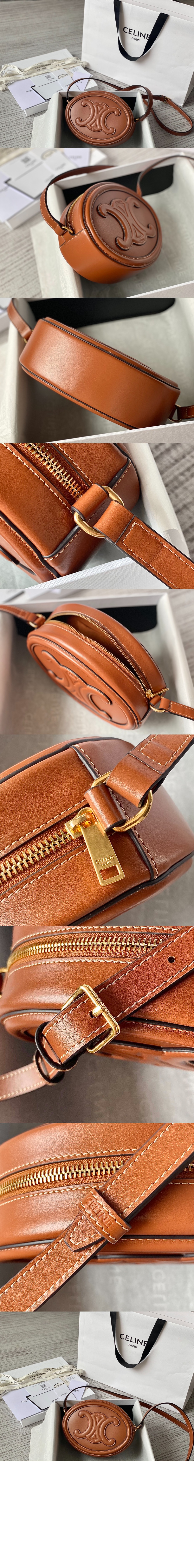 셀린느 트리오페 오벌 퀴르 198603