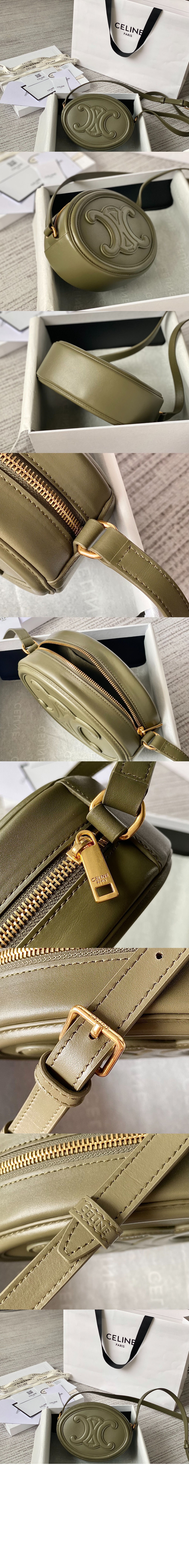 셀린느 트리오페 오벌 퀴르 198603