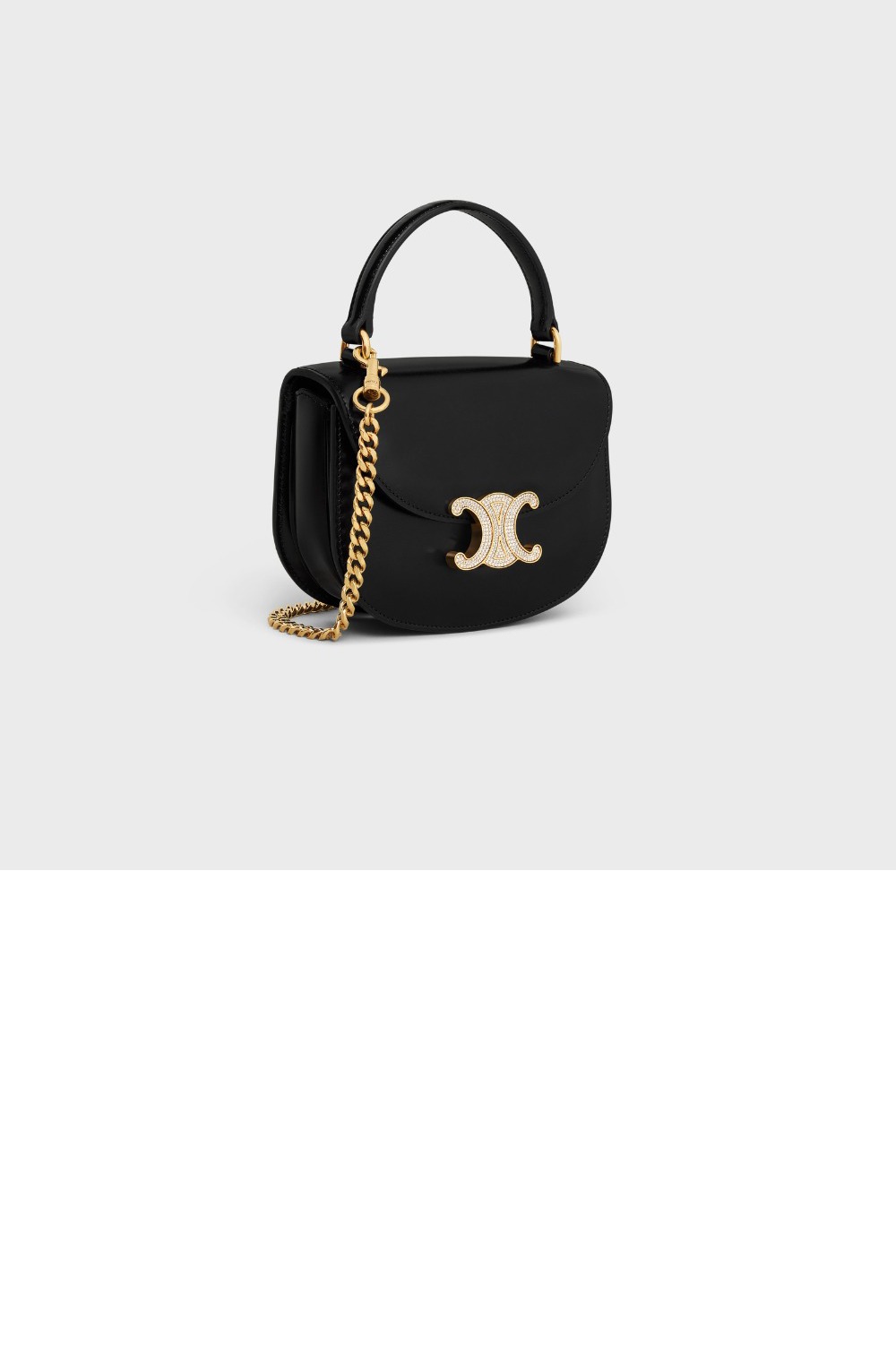 셀린느 스트라스 트리오페 미니 체인 베사체 10L613