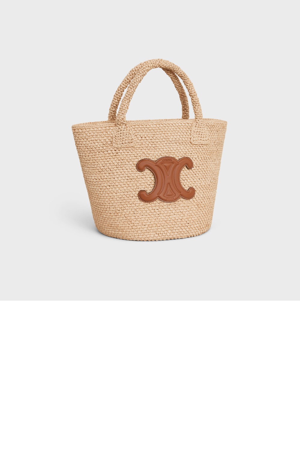 셀린느 트리오페 라피아 스몰 바스켓백 114352