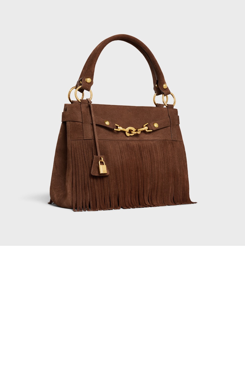 셀린느 미듐 프린지 토트백 114113