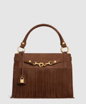 셀린느 미듐 프린지 토트백 114113