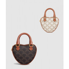 셀린느 하트 토트백 198222