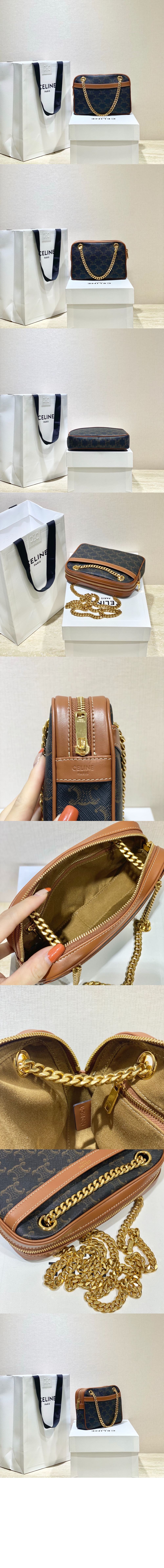 셀린느 트라이엄프 숄더백 스몰 196252