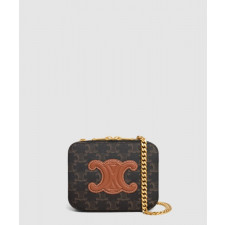 셀린느 퀴르 트리오페 체인 박스 10L052