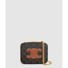 셀린느 퀴르 트리오페 체인 박스 10L052